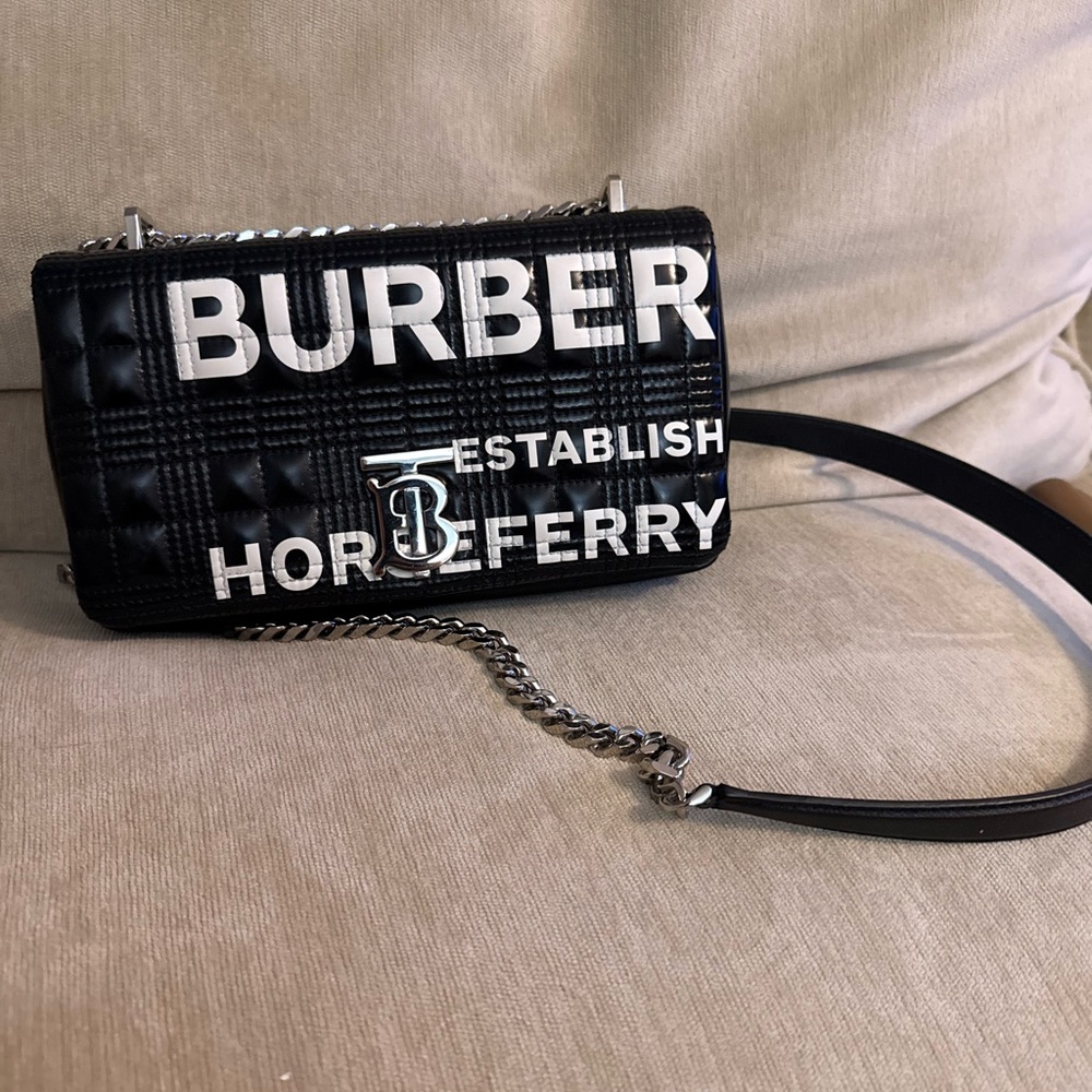 Burberry Horseferry Print Quilted Lola Bag